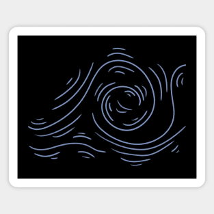 Ocean waves Magnet